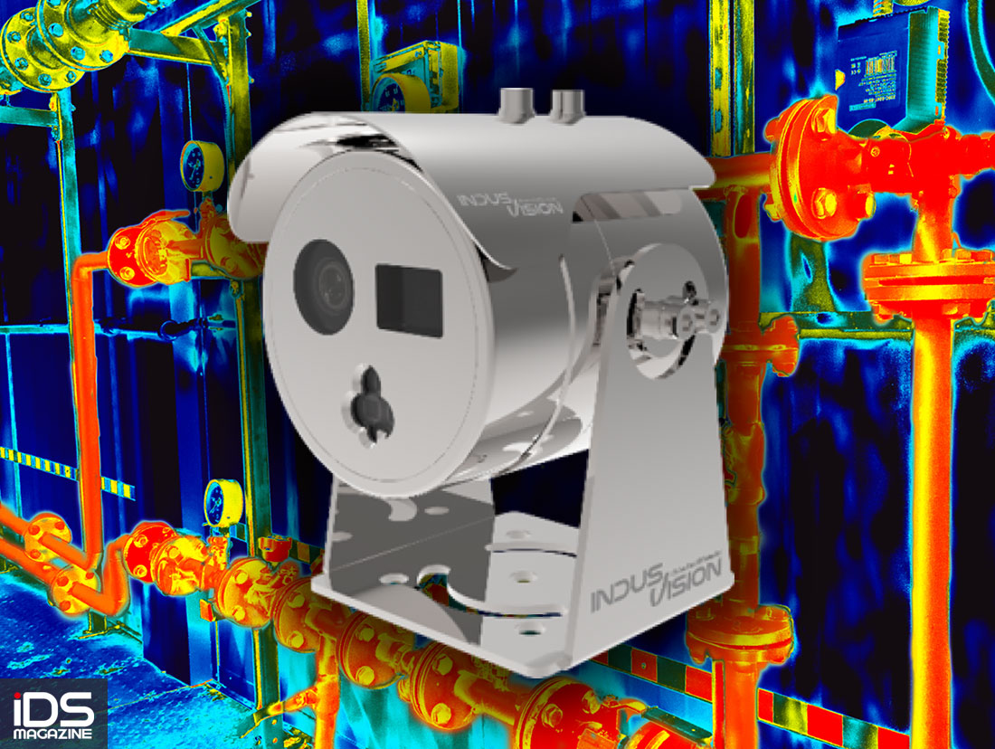 安防-韓國indusvision發表工業級熱成像與火焰偵測解決方案iVEX-PLs-1001STA
